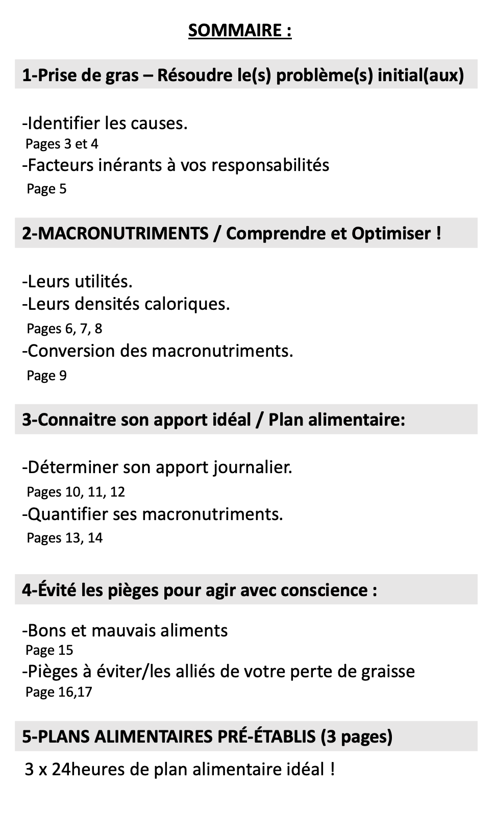FORMATION BRÛLE GRAISSE ! (nutrition)
